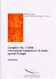 Complaint No. 1/1998: International Commission of Jurists against Portugal (Social Charter monographs- No 9 )