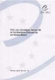 Case Law concerning Article 10 of the European Convention on Human Rights (Human Rights Files No. 18)
