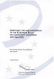 Improving the implementation of the European Rules on community sanctions and measures - Recommendation Rec22 and report
