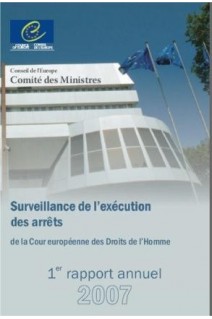 PDF - Premier rapport annuel sur l'exécution des arrêts de la Cour européenne des Droits de l'Homme