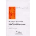 The protection of fundamental social rights in Europe through the European Social Charter - Proceedings, Sofia, July 2000 (Social Charter Monographs No. 11)