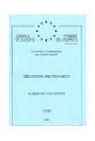 Decisions and reports - European Commission of Human Rights - Summaries and indexes 76-94