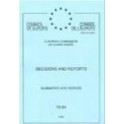 Decisions and reports - European Commission of Human Rights - Summaries and indexes 76-94