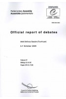 Parliamentary Assembly - Official report of debates - 2005 Ordinary Session (Fourth part) 3-7 October 2005