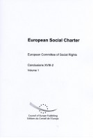European Social Charter - European Committee of Social Rights - Conclusions XVIII-2, Volume 1