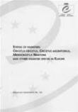 Status of hamsters, Cricetus cricetus, Cricetus migratorius, Mesocricetus Newtoni and other hamster species in Europe (Nature and environment No. 106)