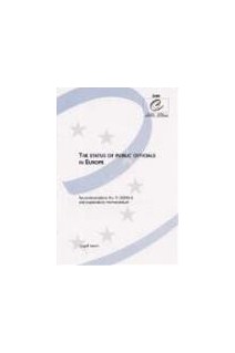 The status of public officials in Europe - Recommendation No. R  6 and explanatory memorandum