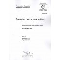 Assemblée parlementaire - Compte rendu des débats - Session ordinaire de 2005 (quatrième partie) 3-7 octobre 2005