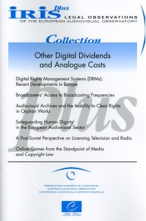 IRIS plus - Other Digital Dividends and Analogue Costs