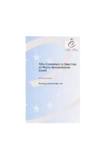 12th Conference of Directors of Prison Administration (CDAP)  - Proceedings, Strasbourg, November 1997