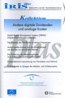 IRIS plus - Andere digitale Dividenden und analoge Kosten