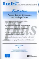 IRIS plus - Andere digitale Dividenden und analoge Kosten