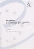 Developments in national social security legislation - Period from 1 July 1997 to 30 June 1998