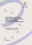 The training of officials who first come into contact with asylum seekers, in particular at border points - Recommendation No. R (98) 15 and explanatory memorandum