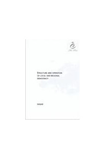 Structure and operation of local and regional democracy in Ireland