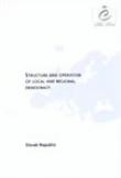Structure and operation of local and reginal democracy in the Slovak Republic