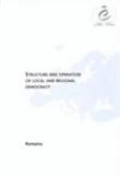 Structure and operation of local and regional democracy in Roumania