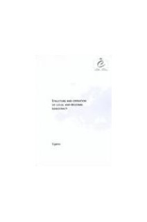 Structure and operation of local and regional democracy in Cyprus