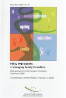 Policy implications of changing family formation (Population studies No. 49)