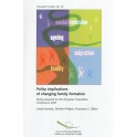 Policy implications of changing family formation (Population studies No. 49)