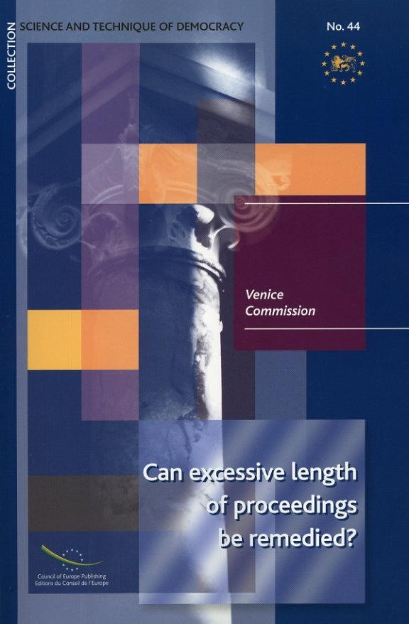 PDF - Can excessive length of proceedings be remedied? (Science and technique of democracy No. 44)