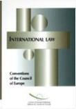 International law - Conventions of the Council of Europe