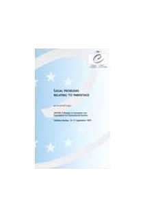 Legal problems relating to parentage - Proceedings, Valetta, 15-17 September 1997