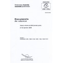 Assemblée Parlementaire - Documents de séance - Session ordinaire de 2008 (première partie), 21-25 janvier 2008, Volume I