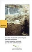Core data standard for archaeological sites and monuments