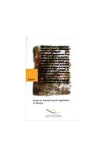 Study of national sports legislation in Europe