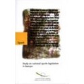 Study of national sports legislation in Europe