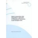 Nature conservation sites designated in application of international instruments at pan-European level   (Nature and Environment No. 95)