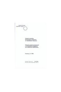 Protocol amending the European Convention on Transfrontier Television, Strasbourg, 1.X.1998 (ETS 171)