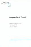 European Social Charter - Governmental Committee - 13th report (IV &amp