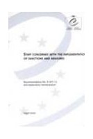Staff concerned with the implementation of sanctions and measures - Recommendation No. R (97) 12 and explanatory memorandum