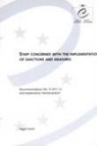 Staff concerned with the implementation of sanctions and measures - Recommendation No. R (97) 12 and explanatory memorandum