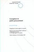 Corruption in public procurement - Proceedings, Tallinn, October 1997