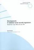 Developments in national social security legislation - Period from 1 July 1996 to 30 June 1997