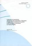 Collection of resolutions adopted by the Committee of Ministers in application of Articles 32 and 54 of the European Convention on Human Rights - Supplement 1996, Volume II: June-September 1996