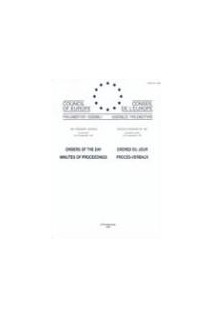 Parliamentary Assembly - Orders of the day - 1997 Session (Fourth part), 22-26 September 1997