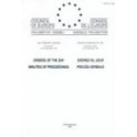 Parliamentary Assembly - Orders of the day - 1997 Session (Fourth part), 22-26 September 1997