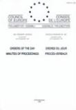 Parliamentary Assembly - Orders of the day - 1997 Session (Fourth part), 22-26 September 1997