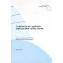 Guidelines on the application of the safe third country concept - Recommendation No. R (97) 22 and explanatory memorandum