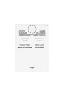 Parliamentary Assembly - Orders of the Day - 1997 Ordinary Session (Third Part), 23-27 June 1997