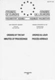 Parliamentary Assembly - Orders of the Day - 1997 Ordinary Session (Third Part), 23-27 June 1997