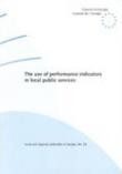 The use of performance indicators in local public services (Local and Regional Authorities in Europe No. 63)