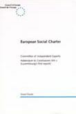 Committee of Independent Experts of the European Social Charter - Addendum to Conclusions XIII-3 (Luxembourg's first report)