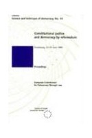 Constitutional justice and democracy by referendum - Proceedings, (Strasbourg, 23-24 June 1995) (Science and Technique of Democracy No. 14)