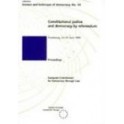 Constitutional justice and democracy by referendum - Proceedings, (Strasbourg, 23-24 June 1995) (Science and Technique of Democracy No. 14)