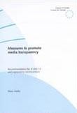 Measures to promote media transparency - Recommendation No. R (94) 13 and explanatory memorandum